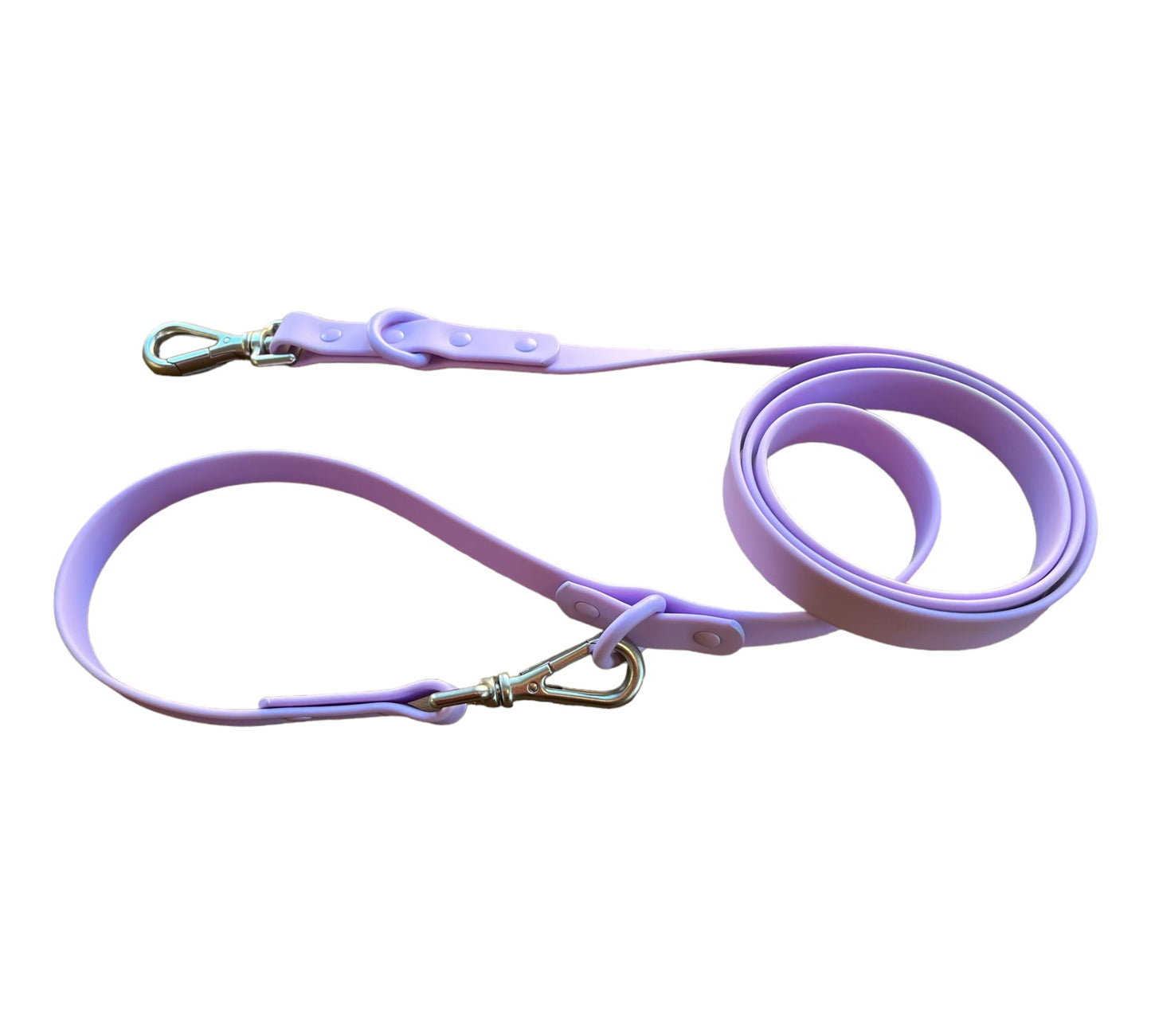 Fairy Doggo's Premium Comfort Dog Leash - Dual-Ended, Lightweight, Soft, Odor-Resistant, All-Weatherproof Leash