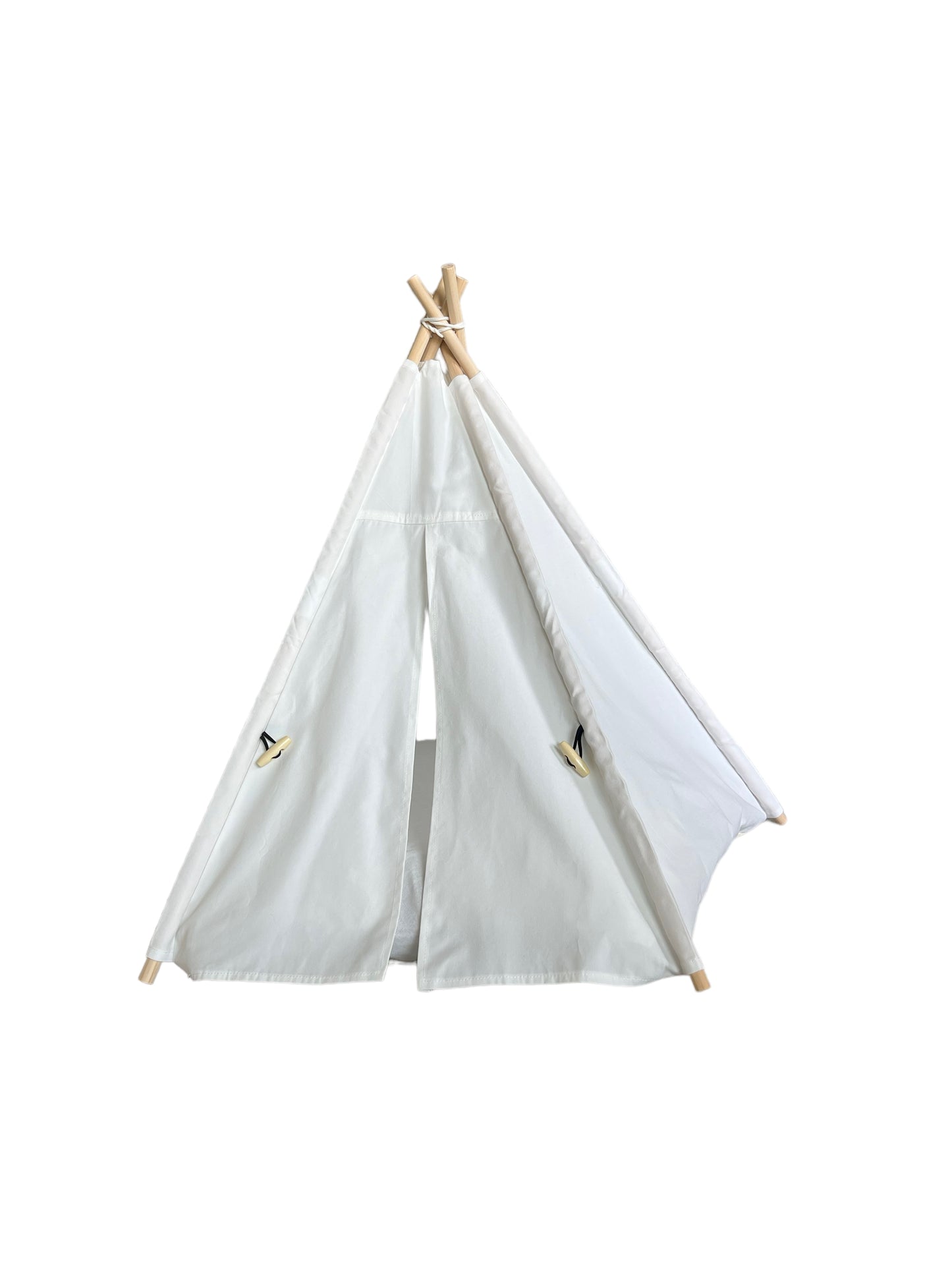 Anti Anxiety Teepee Pet Bed - White.
