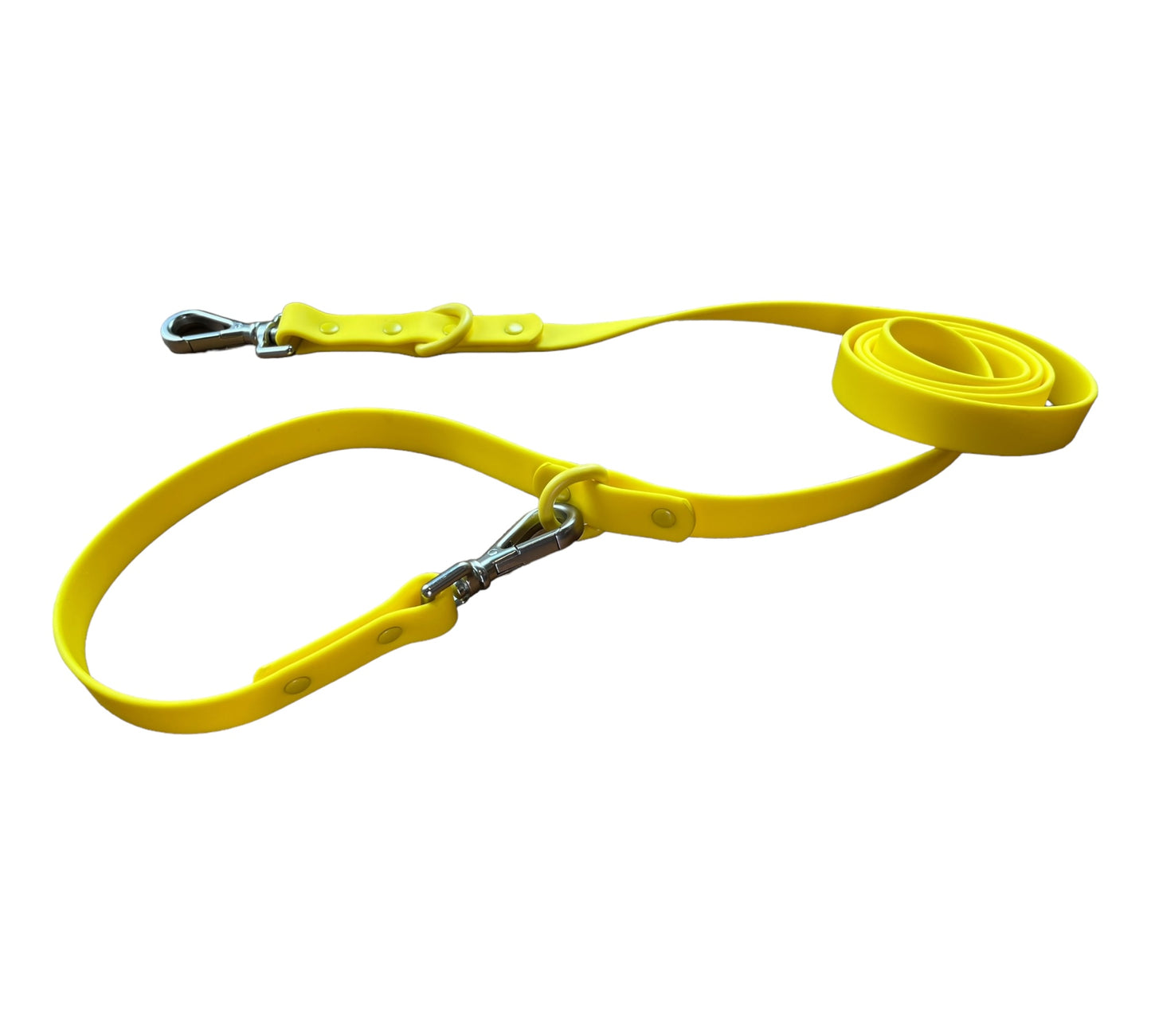 Fairy Doggo's Premium Comfort Dog Leash - Dual-Ended, Lightweight, Soft, Odor-Resistant, All-Weatherproof Leash