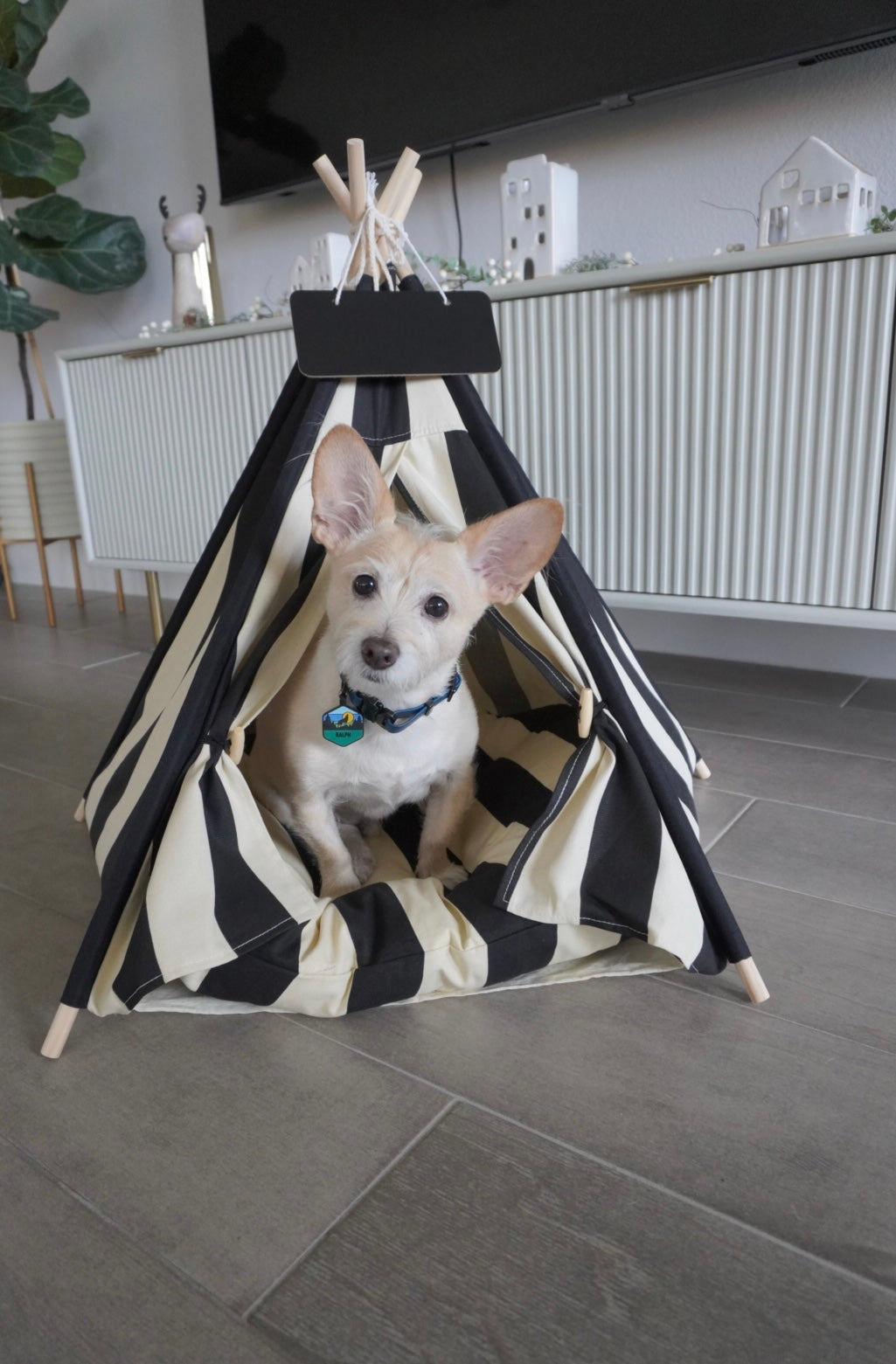 Anti Anxiety Teepee Pet Bed.